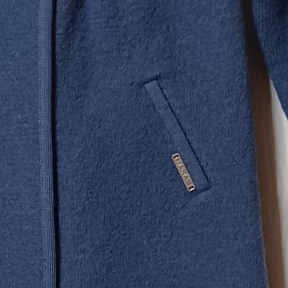 Marae Girls Blue Virgin Wool Button Front Coat. Size 6 - Picture 4 of 15